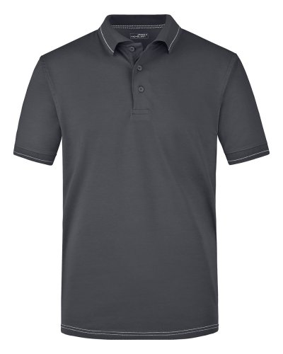 Polo da uomo Elastic Graphite