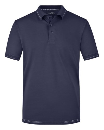 Polo da uomo Elastic Navy/White