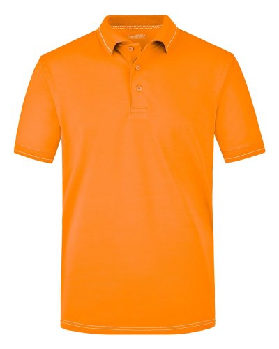 Polo da uomo Elastic Orange/White