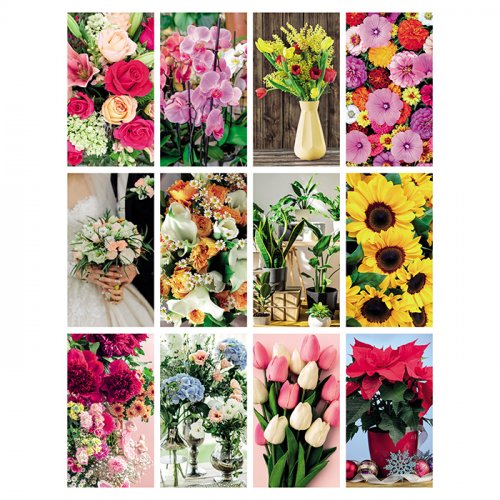 Calendario mensile Fiori