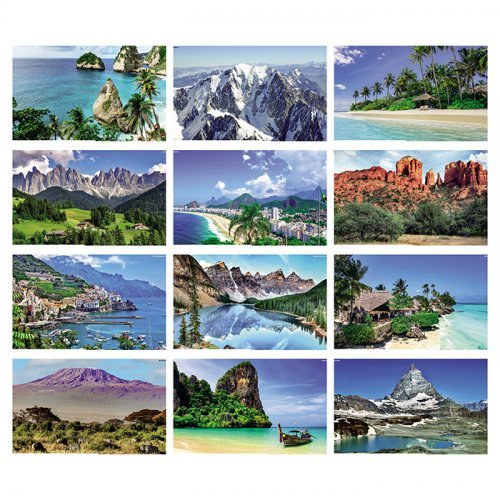 Calendario mensile Mete da sogno