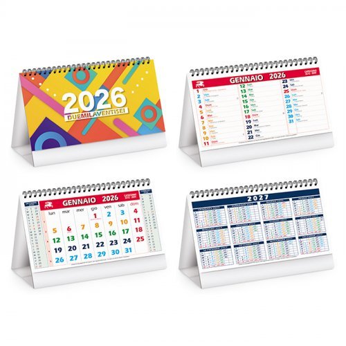 Calendario da tavolo Color Mix