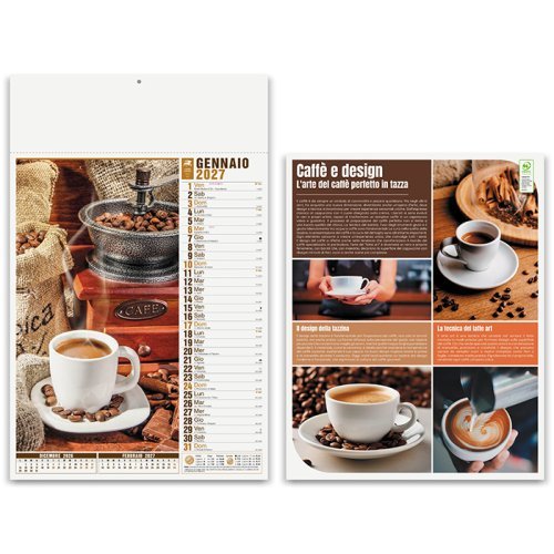 Calendario Goloserie Lounge Bar 2027, 12 fogli, carta lucida