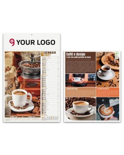 Calendario Goloserie Lounge Bar 2027, 12 fogli, carta lucida