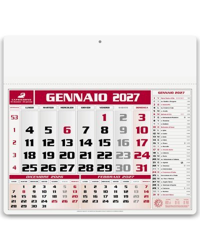 Calendario olandese Americano