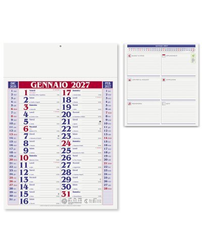 Calendario Olandese Medium