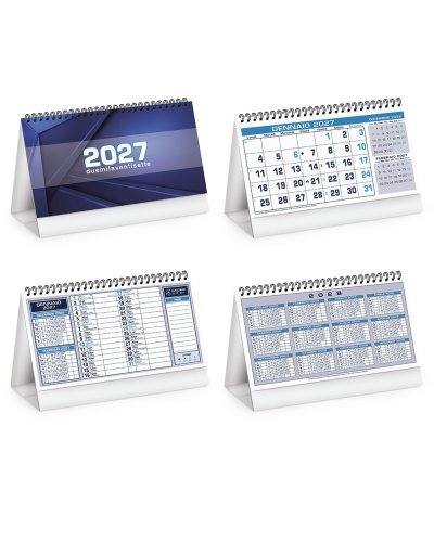 Table Notes calendario da tavolo 2027, 13 fogli, carta naturale