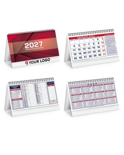 Table Notes calendario da tavolo 2027, 13 fogli, carta naturale
