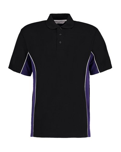 Polo Track Classic Fit Black / Purple