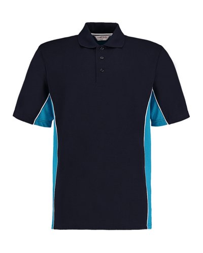 Polo Track Classic Fit Navy / Turquoise