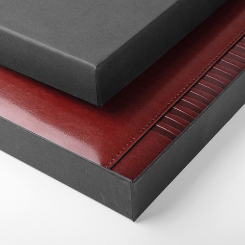 Manager Settimanale Luxurious 21x26cm Poliuretano Avorio Rubrica