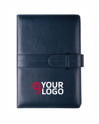 Agenda Giornaliera Ecopelle 15x21cm con Fibbia e Rubrica Cartografica