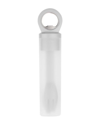 Apribottiglie con set posate