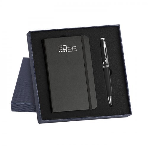 Parure Agenda Giornaliera Notes e Penna