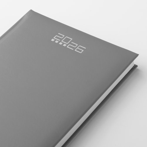 Agenda Giornaliera gommata 17x24 cm, 324 pagine, multilingue