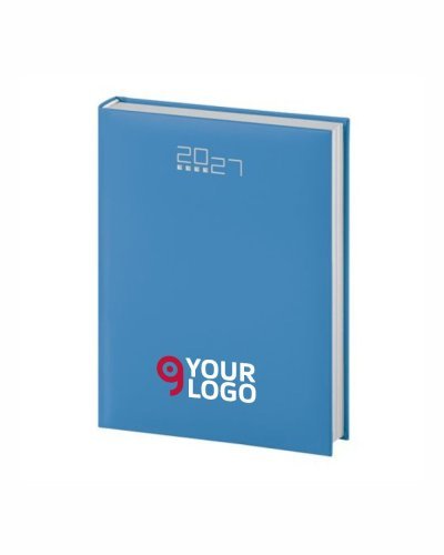 Agenda Giornaliera gommata 17x24 cm, 324 pagine, multilingue