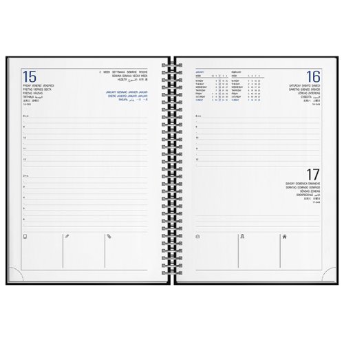 Agenda Giornaliera Spiralata