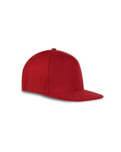 Cappello Rapper 5 pannelli Rosso