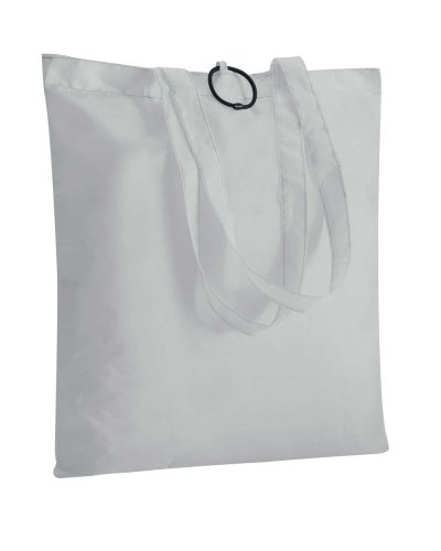 Borsa Pieghevole in poliestere Percy Bianco