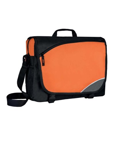 Borsa bicolore porta documenti