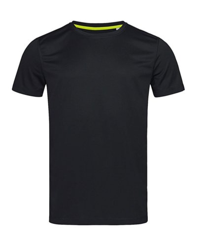 T-shirt girocollo Active 140 Black Opal