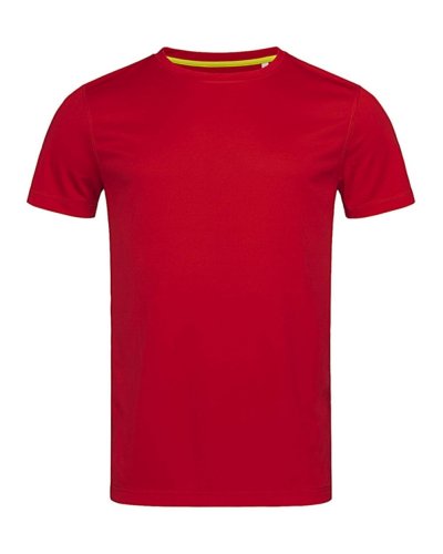 T-shirt girocollo Active 140 Crimson red