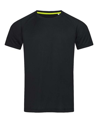 T-shirt Active 140 Raglan Black Opal