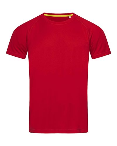 T-shirt Active 140 Raglan Crimson red