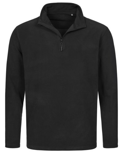Pile mezza zip Black Opal