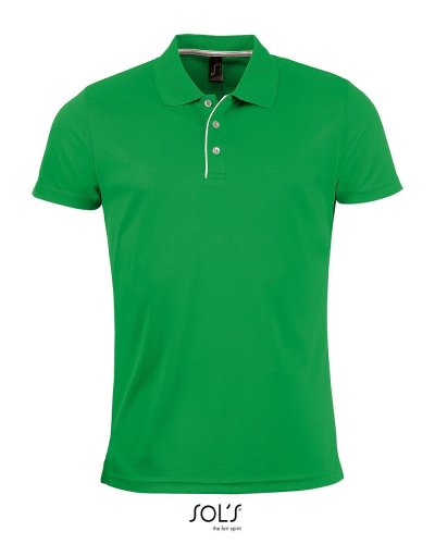 Polo Performer men Verde Prato