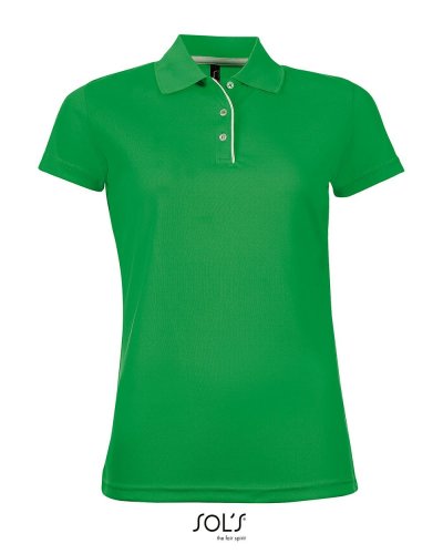 Polo Performer woman Verde Prato