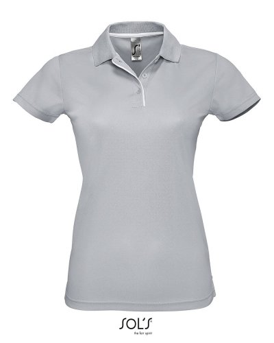 Polo Performer woman Grigio Puro
