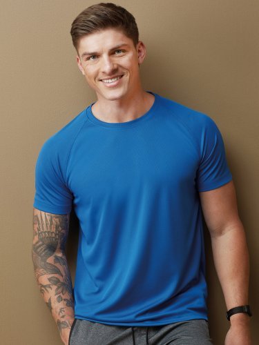 T-Shirt Raglan ACTIVE-DRY® 140g/m² Cyber Uomo