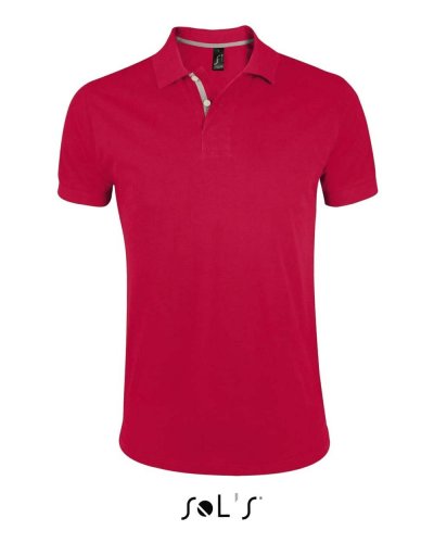 Polo uomo Portland Rosso