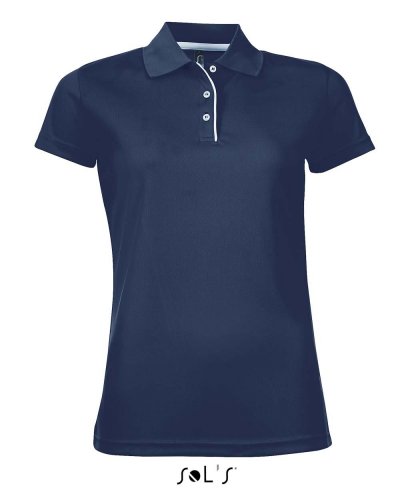 Polo Performer woman Blu Oltremare