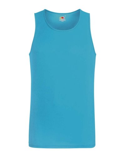 Tank Top uomo Performance Azure blue
