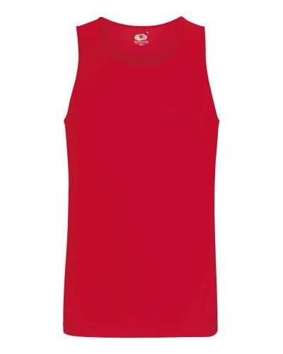 Tank Top uomo Performance Rosso