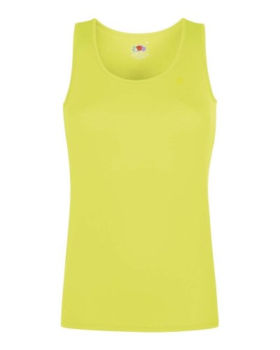 Tank Top donna Performance Bright Yellow