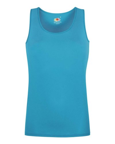 Tank Top donna Performance Azure blue