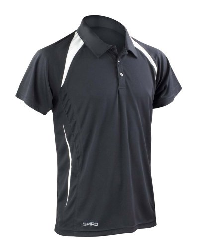 Polo Spiro Team Spirit Black/White