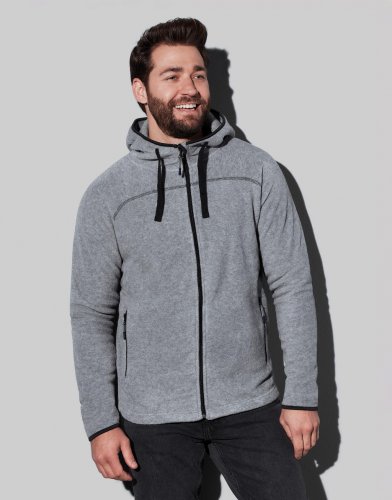 Giacca in pile Power Grey Heather