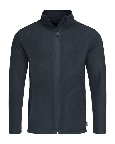 Giacca in pile Blue Midnight