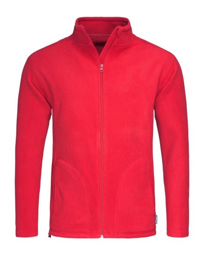 Giacca in pile Scarlet Red