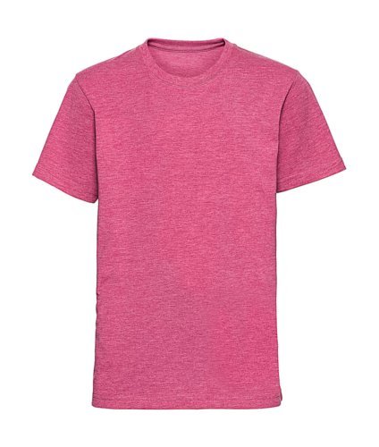 Camiseta niño HD ajustada, poliéster-algodón