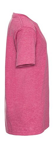 Camiseta niño HD ajustada, poliéster-algodón