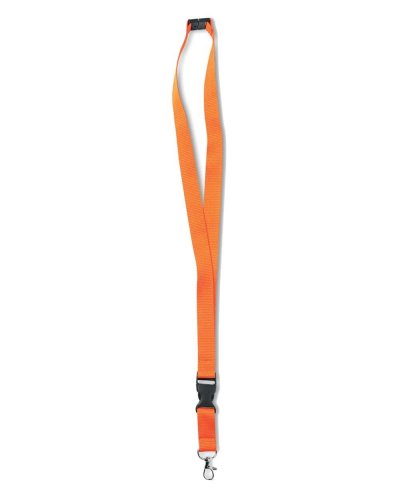Lanyard neon con moschettone