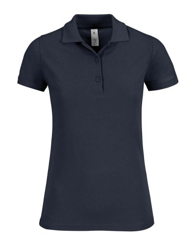 Polo donna Safran Timeless - B&C Collection Navy