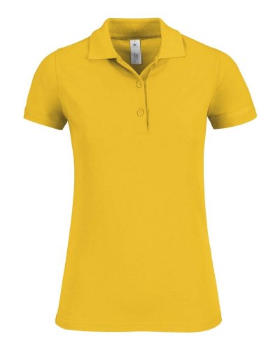 Polo donna Safran Timeless - B&C Collection Gold