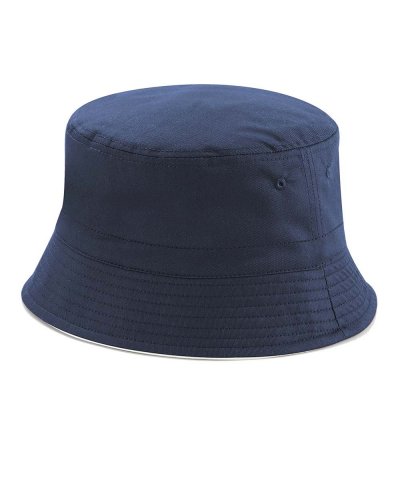 Cappello reversibile Bucket French navy/White