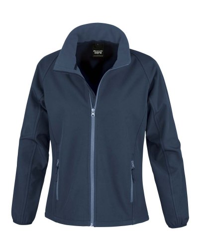 Giacca Softshell donna stampabile Navy
